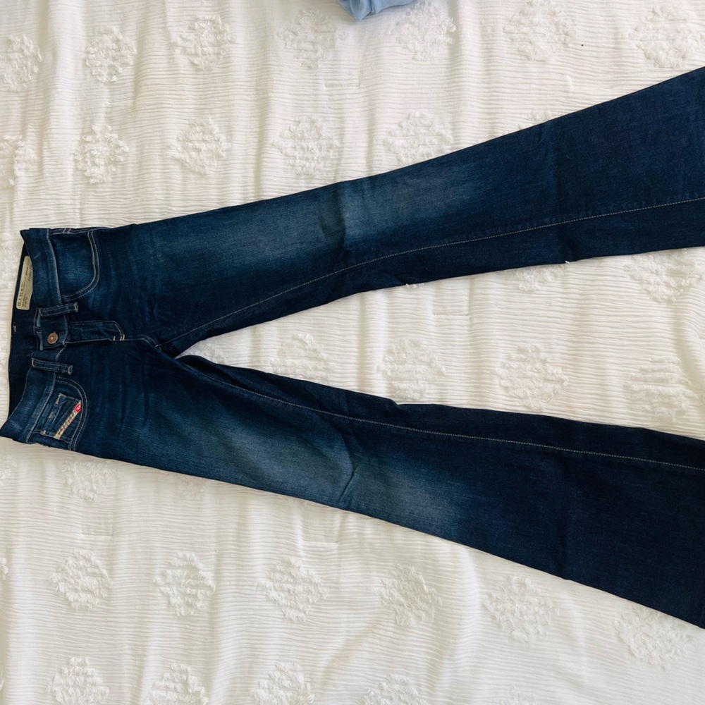 Diesel livier flare bell bottom jeans 24 waist